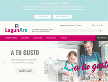 Tablet Screenshot of lagunaro.es